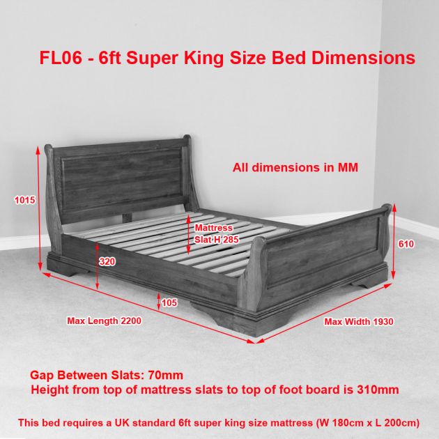 Super King Size Sleigh Bed, Super King Size Bed Frame Finance