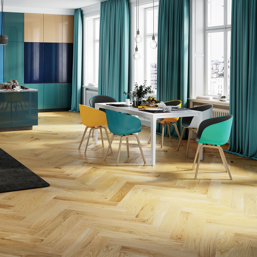 Siwa Oak - Herringbone - 14 x 130 x 725 (0.65 m2) - Siwa Oak Flooring ...
