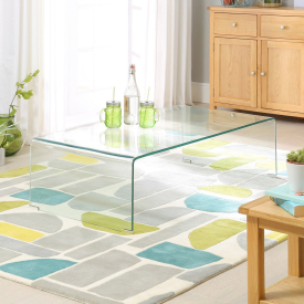 Small clear console table cheap