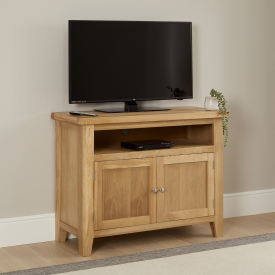 Cottage Oak Medium TV Unit Sideboard - Up to 50