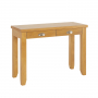 Cheshire Oak Dressing Table Desk with 2 Drawers