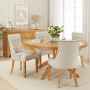 Cheshire Oak 1.5m Round Pedestal Dining Table – 6 to 8 Seater
