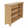 Cheshire Whitewash Oak Wide Low Bookcase
