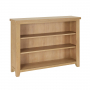 Cheshire Whitewash Oak Wide Low Bookcase
