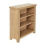 Cheshire Whitewash Oak Small Low Bookcase