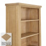 Cheshire Whitewash Oak Large Tall Bookcase