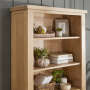 Cheshire Whitewash Oak Large Tall Bookcase