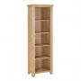 Cheshire Whitewash Oak Tall Narrow Bookcase