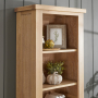 Cheshire Whitewash Oak Tall Narrow Bookcase