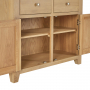 Cheshire Whitewash Oak Medium Glazed Dresser Sideboard