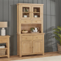 Cheshire Whitewash Oak Medium Glazed Dresser Sideboard