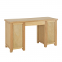 Cheshire Whitewash Oak Large Twin Pedestal Desk