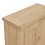 Cheshire Whitewash Oak Small 2 Door Cupboard