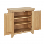 Cheshire Whitewash Oak Small 2 Door Cupboard