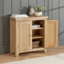Cheshire Whitewash Oak Small 2 Door Cupboard