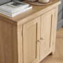 Cheshire Whitewash Oak Small 2 Door Cupboard