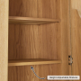 Cheshire Whitewash Oak Single Kitchen Larder Pantry Cupboard