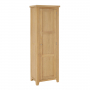 Cheshire Whitewash Oak Single Shaker Linen Storage Cupboard