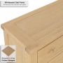 Cheshire Whitewash Oak Extra Large Jumbo 10 Drawer Chest