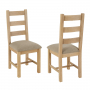 Whitewash Oak 1.2m Round Dining Table and 4 Dining Chair Set