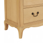 French Chateau Oak 2 over 3 Chest of Drawers