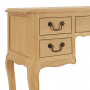 French Chateau Oak Dressing Table Desk