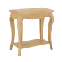 French Chateau Oak Sofa Side Table