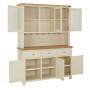 Marbury Cream Painted Large Glazed Dresser Sideboard