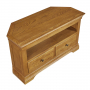 French Louis Oak Corner TV Unit - Up to 50" TV Size