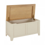Cheshire Dove Grey Painted Blanket Bedding Storage Box