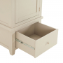 Cheshire Dove Grey Painted Single 1 Door Wardrobe with Drawer