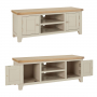 Cheshire Dove Grey Painted Large TV Stand Unit – Up to 60” Widescreen Size