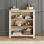 Cheshire Dove Grey Painted Small Low Bookcase