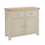 Cheshire Dove Grey Painted Medium 2 Drawer 2 Door Sideboard