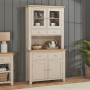 Cheshire Dove Grey Painted Medium Glazed Dresser Sideboard