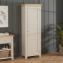 Cheshire Dove Grey Single Hallway Coat & Shoe Cupboard