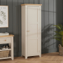 Cheshire Dove Grey Single Hallway Coat & Shoe Cupboard