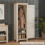 Cheshire Dove Grey Single Shaker Kitchen Pantry Storage Cupboard