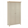 Cheshire Dove Grey Double Shaker Linen Storage Cupboard