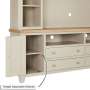 Cheshire Dove Grey Painted XXL Widescreen TV Media Storage Grand Wall Unit
