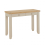 Cheshire Dove Grey Painted Dressing Table Desk with 2 Drawers