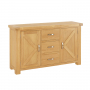 Marbury Classic Oak Large Sideboard