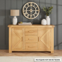 Marbury Classic Oak Large Sideboard