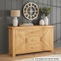 Marbury Classic Oak Large Sideboard