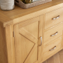 Marbury Classic Oak Large Sideboard