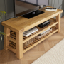 Marbury Classic Oak Small TV Unit Stand – up to 60” TV Size