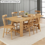 Marbury Classic Oak Spindle Back Dining Chair