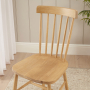 Marbury Classic Oak Spindle Back Dining Chair