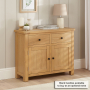 Marbury Oak Medium 2 Door 2 Drawer Sideboard
