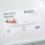 Roma Memory 1000 Pocket Sprung 5ft King Size Mattress (Medium)